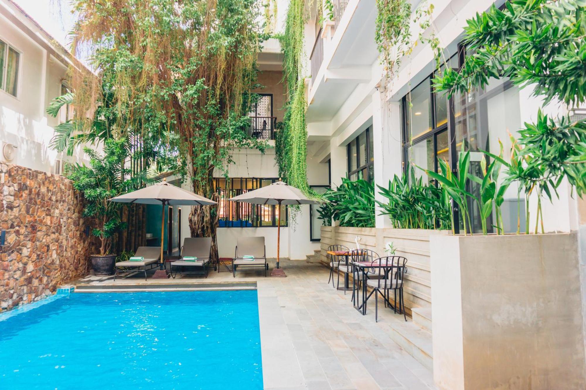 Hotel Angkor Aurora Ciudad de Siem Riep Exterior foto
